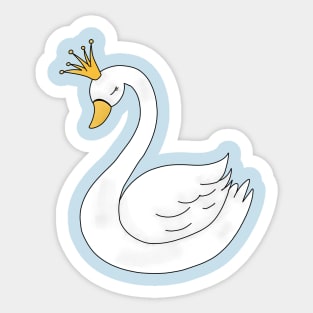 Swan princess Sticker